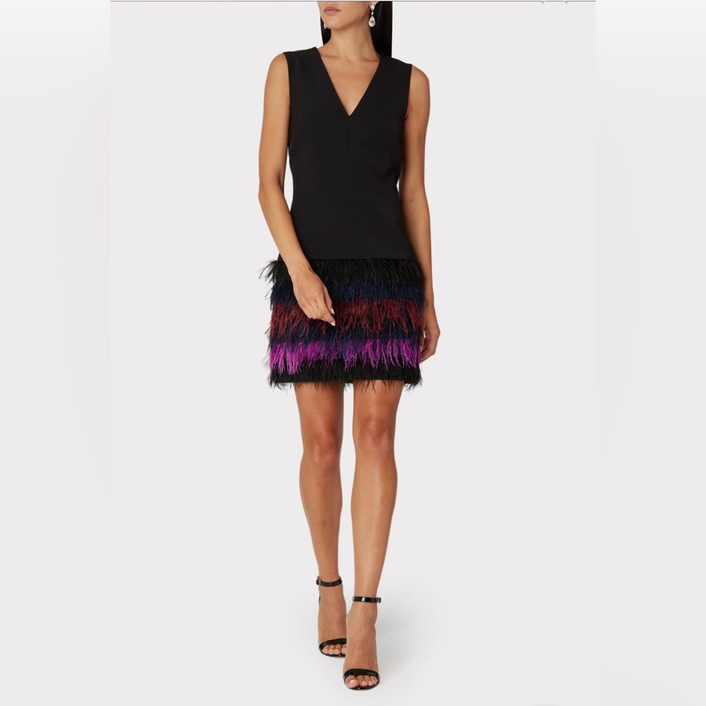 Milly Veronica Feather Cady Dress